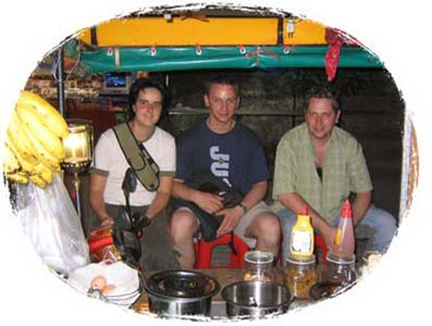 Von links Nancy, Christian und Steve