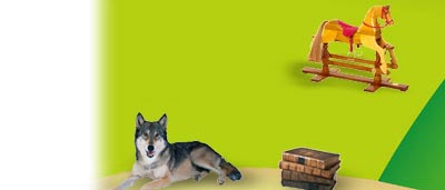 lobo, libros y pantxua