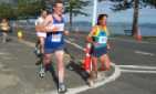 Andrew Bott and Marion Millward on Hardinge Rd