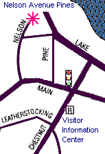 Find us easily on Nelson Ave, just off Lake St (NYS Rt. 80) in Cooperstown.