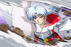 (02) Sesshoumaru slashes Naraku