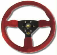 PERSONAL GRINTA RED SUEDE/BLACK SPOKES 330 mm