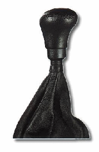 PERSONAL BRIO (SHORT) BLACK LEATHER SHIFT KNOB