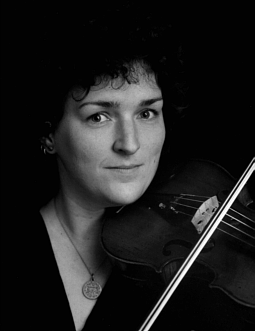 DeeAnn with her violin