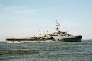 The ship leaving...