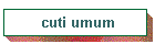 cuti umum
