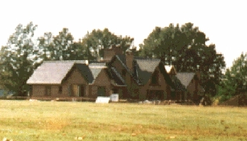 rear view from the garden