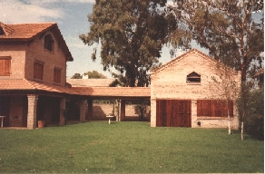 rear view from the garden
