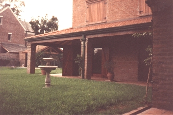 view to the garden