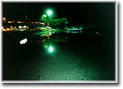 The beach in the night ...