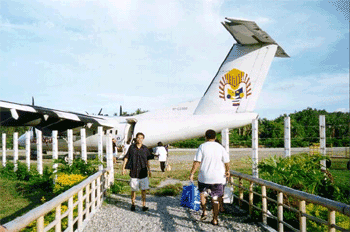 Touch down Calibo! (Boracay Philippines!)