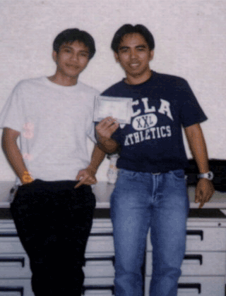Si Ogie da pogi (manayk din toh!) at ako sa GIA RESA