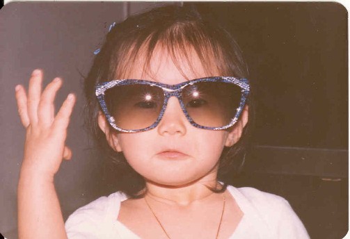 hehe cassandra you got the FACE ! [real fashionista..., 2 years old]