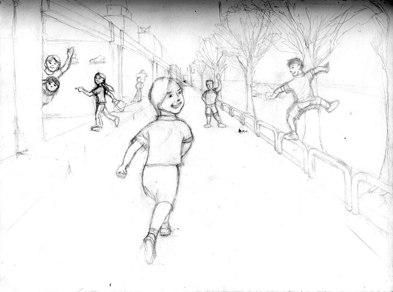 [september 2002] this one is so ugly ! hehe no i draw it during a history lesson...