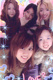 nikki (so cute, i'm jealous ahhah), alie, kaori, yuri and tami