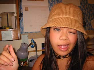 dizi (the girl who made our past layout) ... Heheh she's da best !