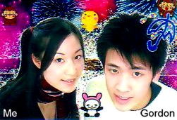 alyssa and gordon (his real name is patrick... !)