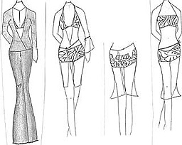  an old collection --- summer 2002 ( just for fun ! heheh no i make clothes for alie ! ) 