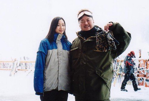 cay and vincent (he's the best snowboarder of the world !