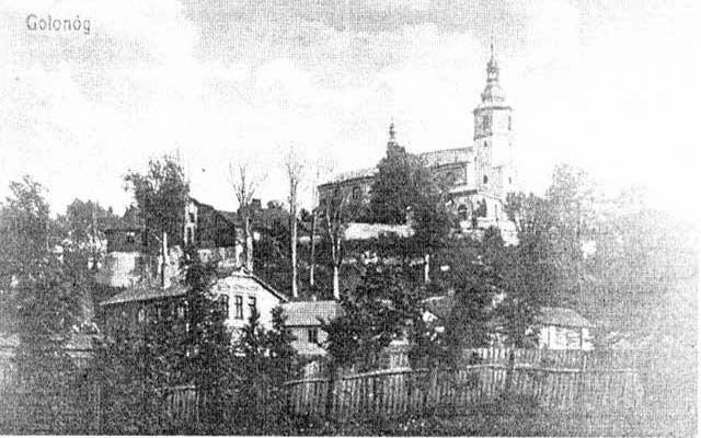 Rok 1915. Ko�ci� parafialny