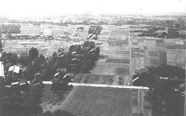 Rok 1953. Ulica Folwarczna i pocz�tek Starowiejskiej