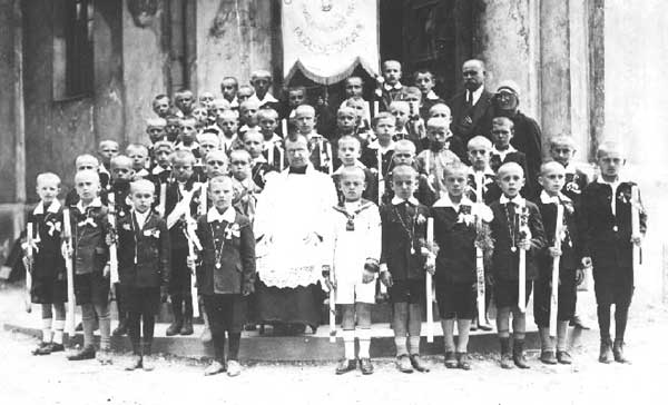 Rok 1930 Pierwsza komunia