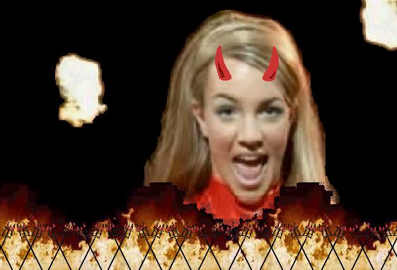 The face of evil