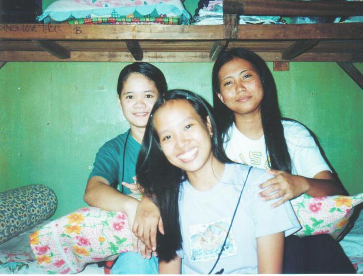 mich, rosemarie and maritess..