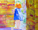Hiding Girl