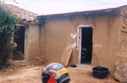 bedroom and kitchen