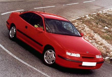 A nice shiny press shot of a Calibra like ours, although its totally unlike the condition of our Calibra!