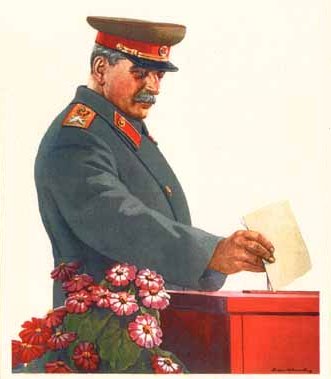 Verbinde dich f�r Frieden, Nationalismus, und Stalin!