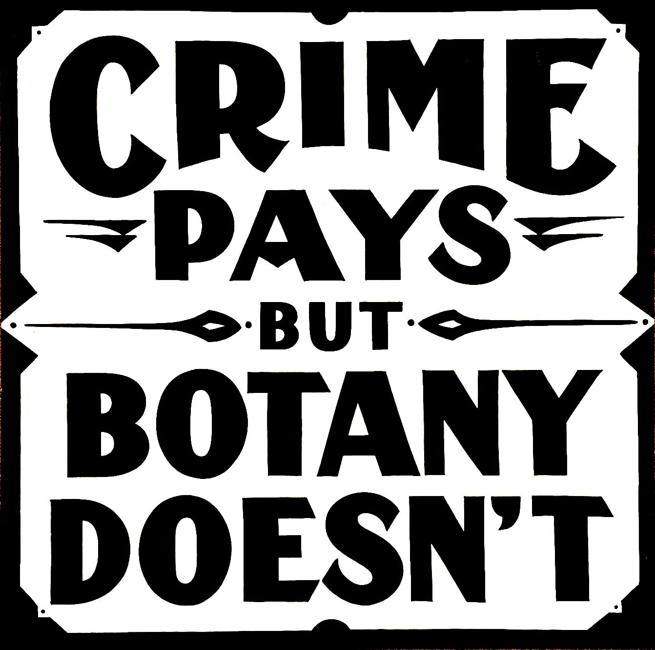 Crime Pays Logo