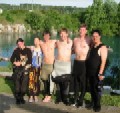 PADI Open Water certification...between dives