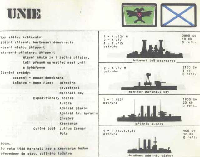 St�t UNIE strana&nbsp;25&nbsp;ro�enky&nbsp;NAUMACHIA&nbsp;1985