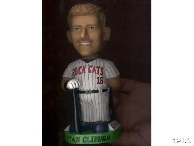 Stan & Stu Cliburn New Britain Rock Cats bobble head