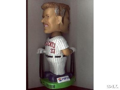 Stan & Stu Cliburn New Britain Rock Cats bobble head