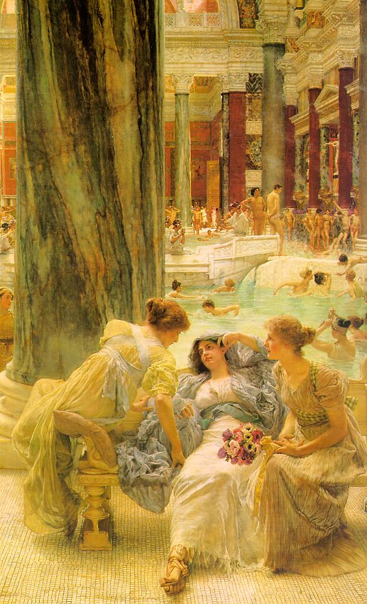 The Baths of Caracalla, 1899, oil on canvas, private collection. 132KB