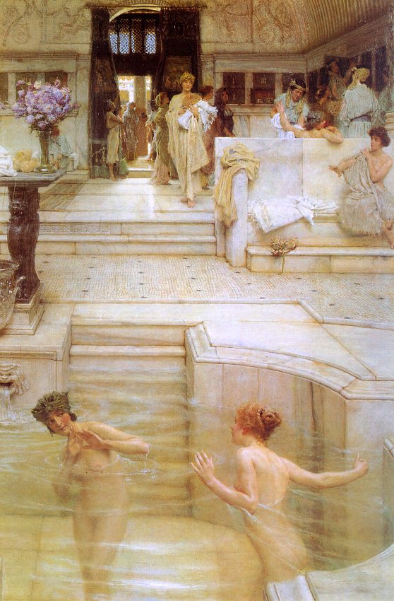 A Favorite Custom, 1909, oil on panel, Tate Gallery, London. 117KB