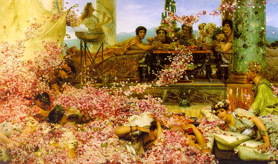 The Roses of Heliogabalus, 1888, oil on canvas, private collection. 187KB