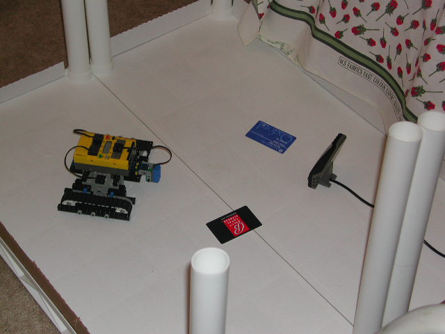 Robot Learning Based on Black and&nbsp; Blue Cards