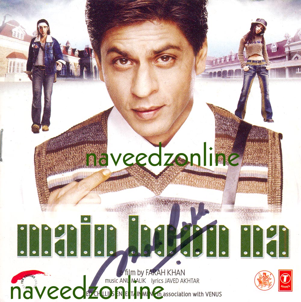 SRKz autographed CD won by Naveed Akthar !