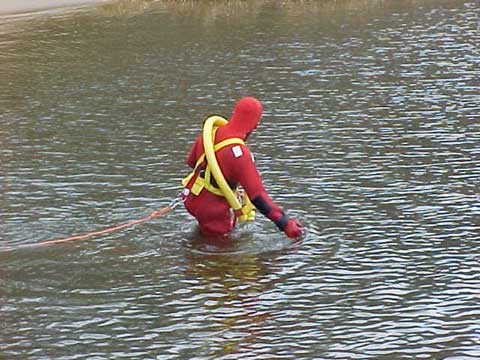 Ken still going out to save victim