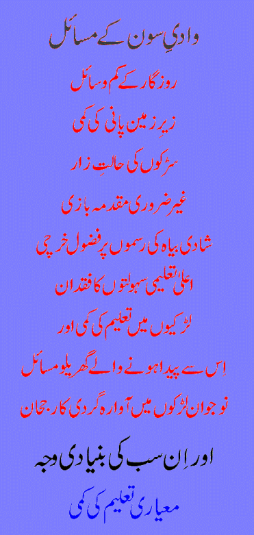 Problems of Soon Valley.