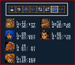 El team del Breath of Fire, hay 6, como el staff de DG :P