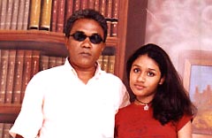nazeer and daughter fathmath in maldives