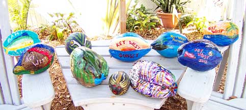 Painted Coconuts