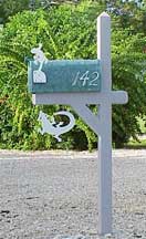 Alan's Mailbox with Geco Flag.
