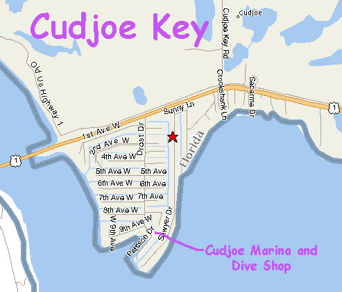 Cudjoe Key Map