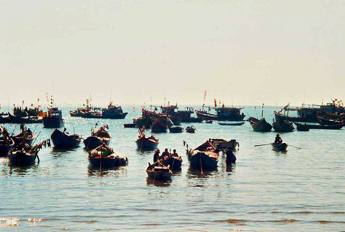 Image of fishing boats, Vung Tao, Vietnam